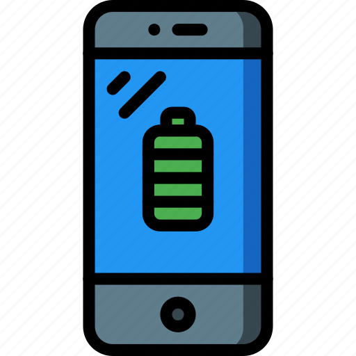 Battery, equipment, mobile, office, phone, smart icon - Download on Iconfinder