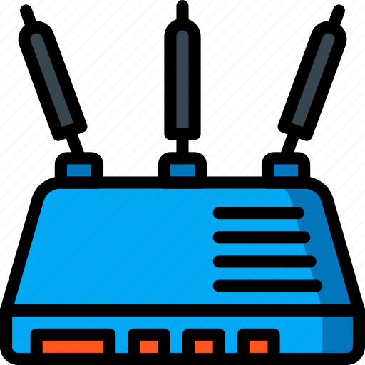 Equipment, hub, office, router, wifi icon - Download on Iconfinder