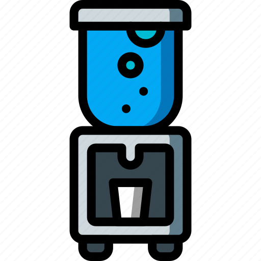 Cooler, dispenser, equipment, office, water icon - Download on Iconfinder
