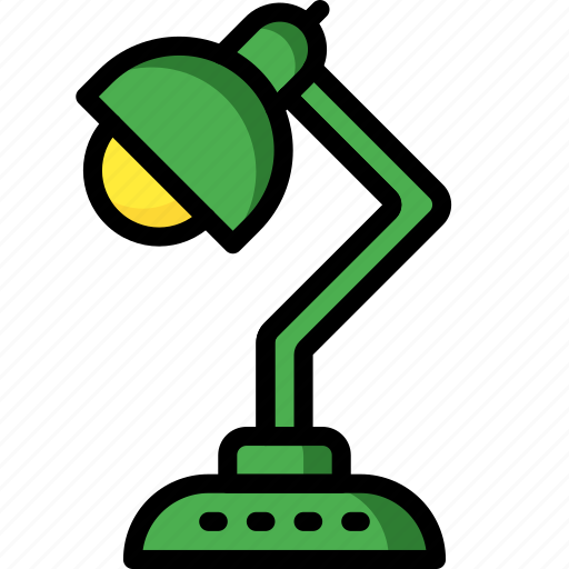 Desktop, equipment, lamp, office icon - Download on Iconfinder