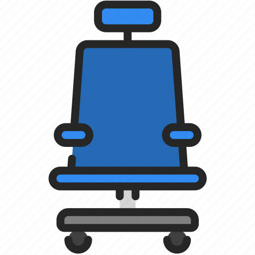 Chair, office, furniture, sit, boss, armchair icon - Download on Iconfinder