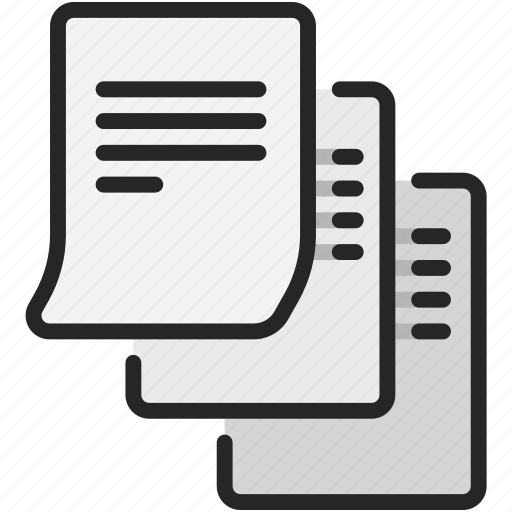 Paper, sheet, text, office, document, letter icon - Download on Iconfinder