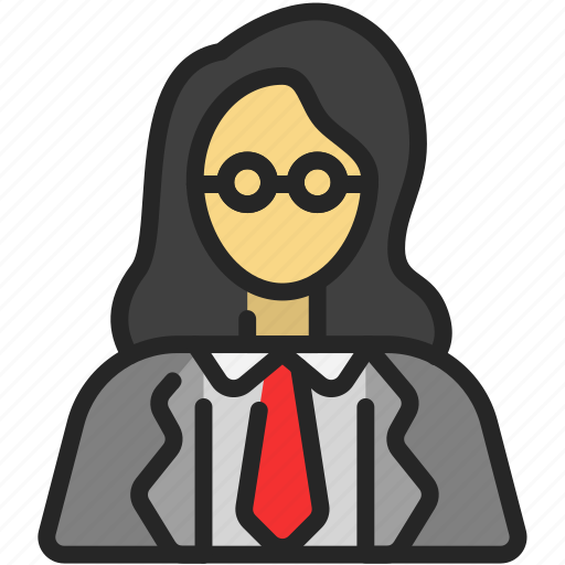User, office, woman, person, avatar, profile, employee icon - Download on Iconfinder