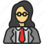 user, office, woman, person, avatar, profile, employee 