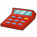 calculator, math, accounting, finance, business, office, currency