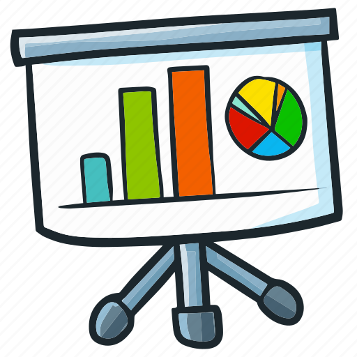 Prensentation, office, business, chart, analytics, management, diagram icon - Download on Iconfinder