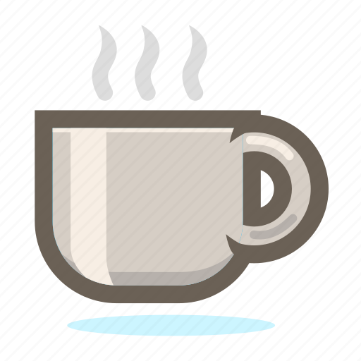 Coffee, cup, drink, eating, glass, hot, kitchen icon - Download on Iconfinder