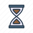 countdown, hourglass, sand, stopwatch, timer