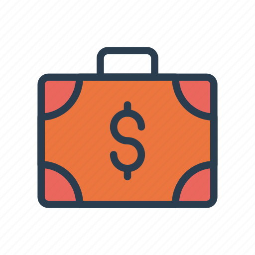 Bag, briefcase, luggage, money, portfolio icon - Download on Iconfinder