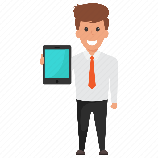 Convincing customers, creative marketing., marketing employee, presenting object, sales person icon - Download on Iconfinder