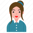 avatar, fashion, female, uniform, woman