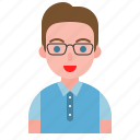 avatar, glasses, male, people, user