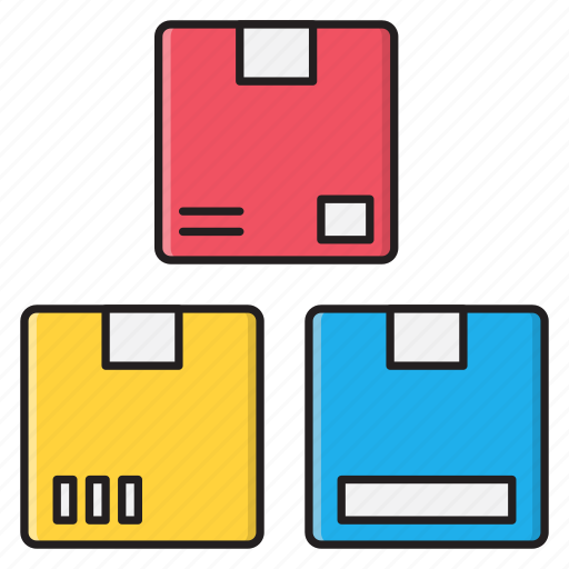 Boxes, cartons, delivery, package, parcel icon - Download on Iconfinder