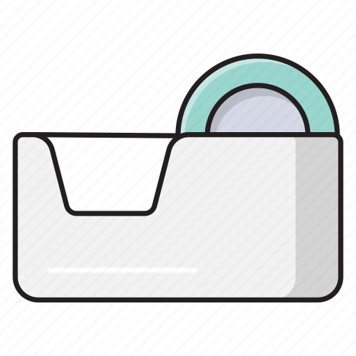 Adhesive, cutter, office, stationary, tape icon - Download on Iconfinder