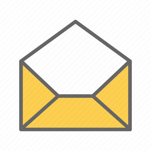 Letter, mail, message, notification, office, open, read icon - Download on Iconfinder