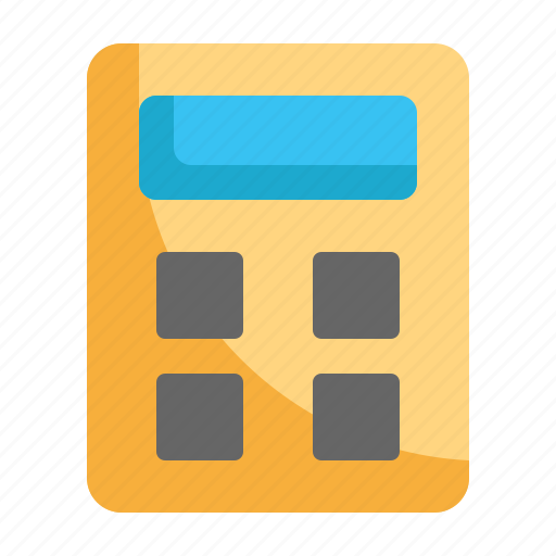 Calculator, math, number, calculate, accounting icon - Download on Iconfinder