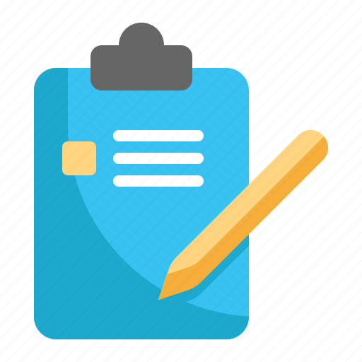 Check, list, checkboard, pen, pencil, write, checklist icon - Download on Iconfinder