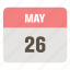 calendar, may, schedule, event, appointment, time, month, alarm 