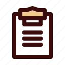 clipboard, office, business, work, workplace, communication