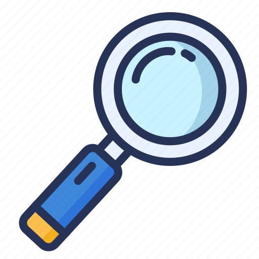Glass, loupe, magnifier, search icon - Download on Iconfinder