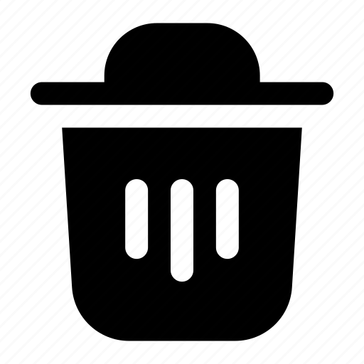 Recycle bin, trash, delete, remove, cancel, close, minus icon - Download on Iconfinder