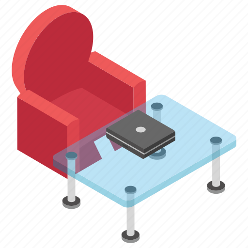 Couch and table, laptop table employer office, office space, workplace icon - Download on Iconfinder