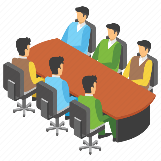 Business meeting, conference, conference room, employee meeting, meeting room icon - Download on Iconfinder