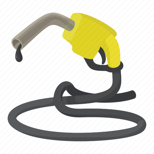 Cartoon, diesel, fuel, gas, hose, refuelingnozzle, tank icon - Download on Iconfinder