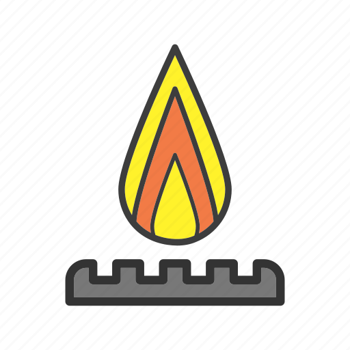 Burn, burner, fire, flame, gas-burner icon - Download on Iconfinder