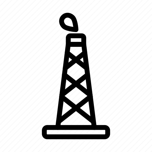Oil tower, oil industry, tower, petroleum industries, petroleum icon - Download on Iconfinder