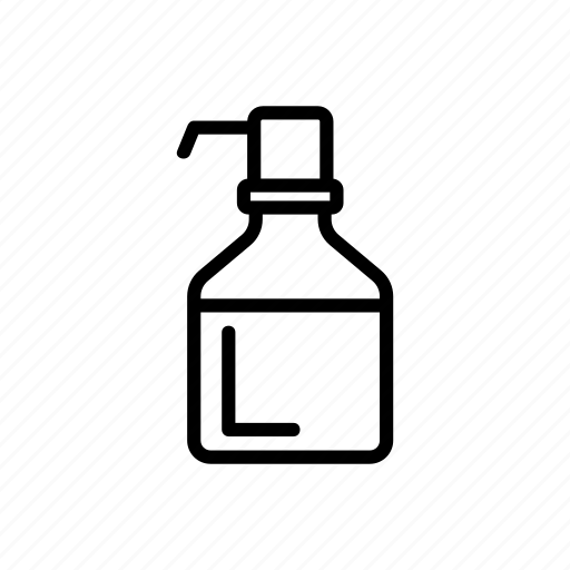 Bottle, measuring, oil, package, pressure, pump, scale icon - Download on Iconfinder