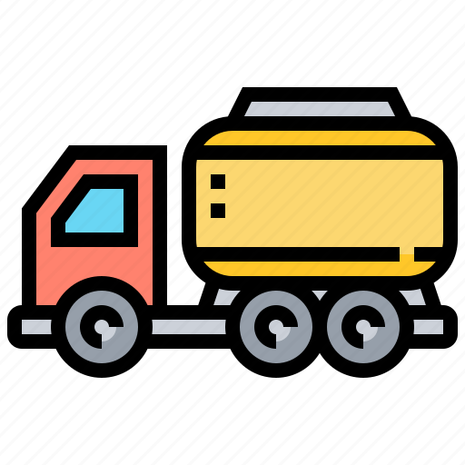 Fuel, oil, tanker, transportation, truck icon - Download on Iconfinder