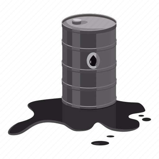 Barrel, cartoon, fuel, gas, metal, oil, pump icon