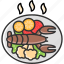 lobster, dinner, sea food, party 