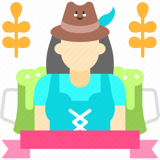 Tyrolean, woman, oktoberfest, cultures icon - Download on Iconfinder