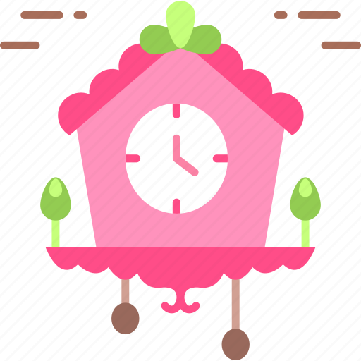 Cuckoo clock, cuckoo, decoration, vintage, time icon - Download on Iconfinder