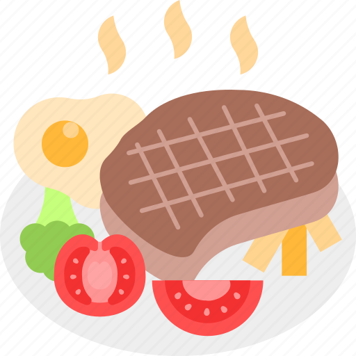 Food, steak, grilled, meat icon - Download on Iconfinder