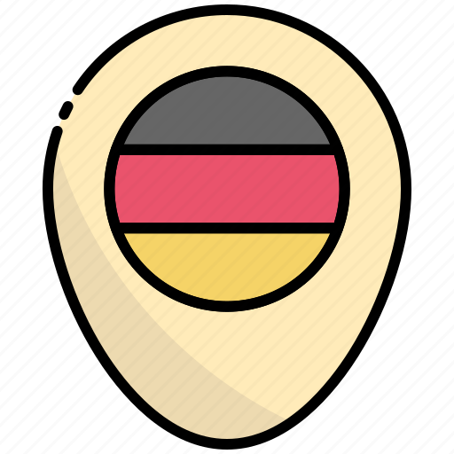 Placeholder, location, map, germany, place, country, pin icon - Download on Iconfinder