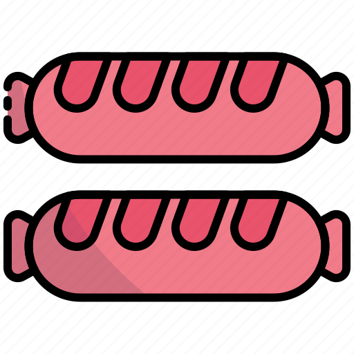 Sausages, food, sausage, meat, fast-food, meal, dish icon - Download on Iconfinder