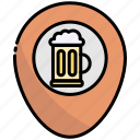 placeholder, location, pin, beer, oktoberfest, alcohol, drink
