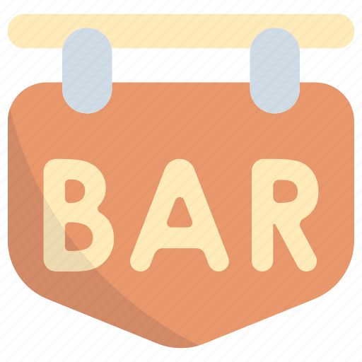 Signboard, sign, pub, bar, restaurant, dinner icon - Download on Iconfinder