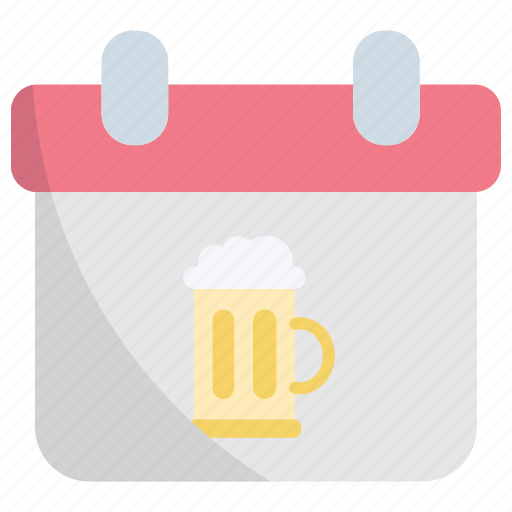 Calendar, oktoberfest, date, event, celebration, party, beer icon - Download on Iconfinder