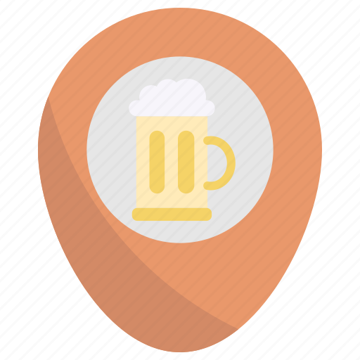 Placeholder, location, pin, beer, oktoberfest, alcohol, drink icon - Download on Iconfinder