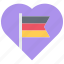 flag, love, heart, oktoberfest, germany, country, culture, international, beer 
