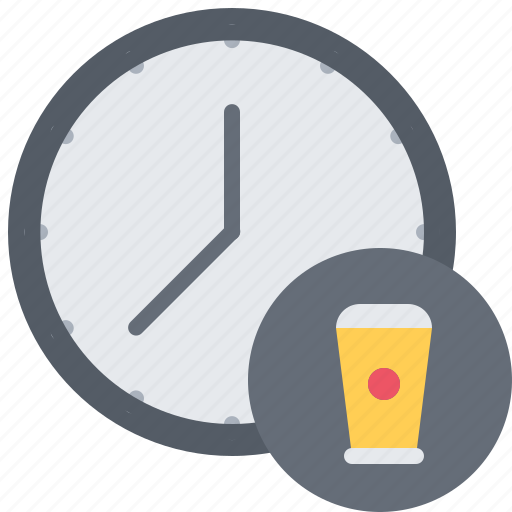 Beer, time, clock, oktoberfest, germany, country, culture icon - Download on Iconfinder