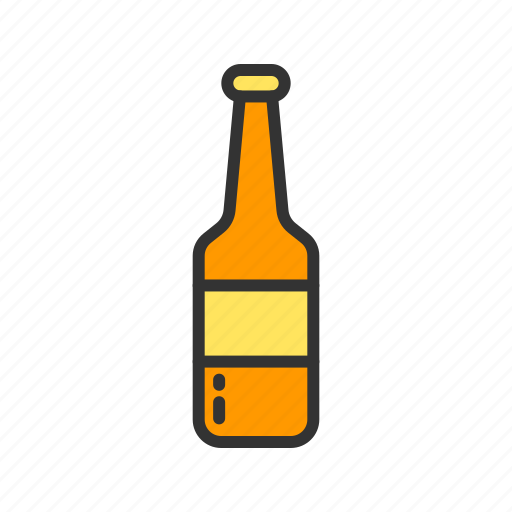 Beer bottle, - beer, drink, alcohol, beverage, glass, bottle icon - Download on Iconfinder