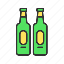 beer bottle, - beer, drink, alcohol, beverage, glass, bottle, wine