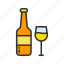 - beer, drink, alcohol, beverage, glass, bottle, wine, party 