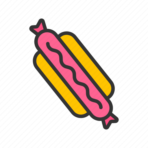 - hot dog, food, sausage, fast-food, meal, delicious, tasty icon - Download on Iconfinder