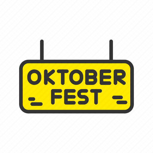- oktoberfest banner, oktoberfest, banner, poster, beverage, festival icon - Download on Iconfinder